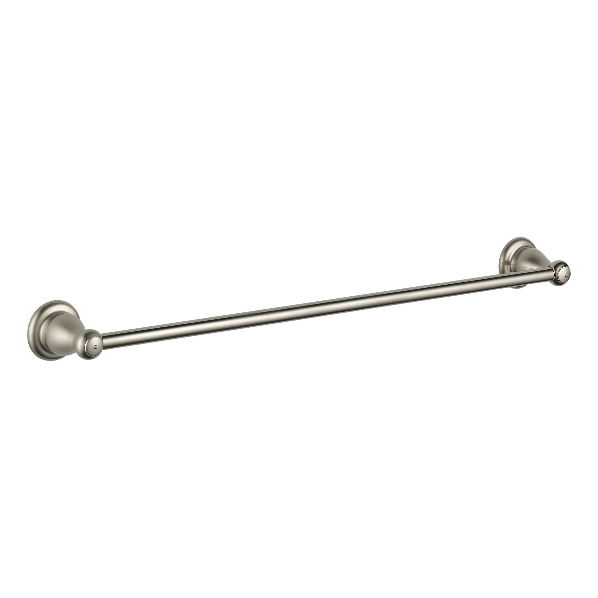 Delta Bathroom 24 Inch Wall Towel Bar Rack Holder, Stainless Steel