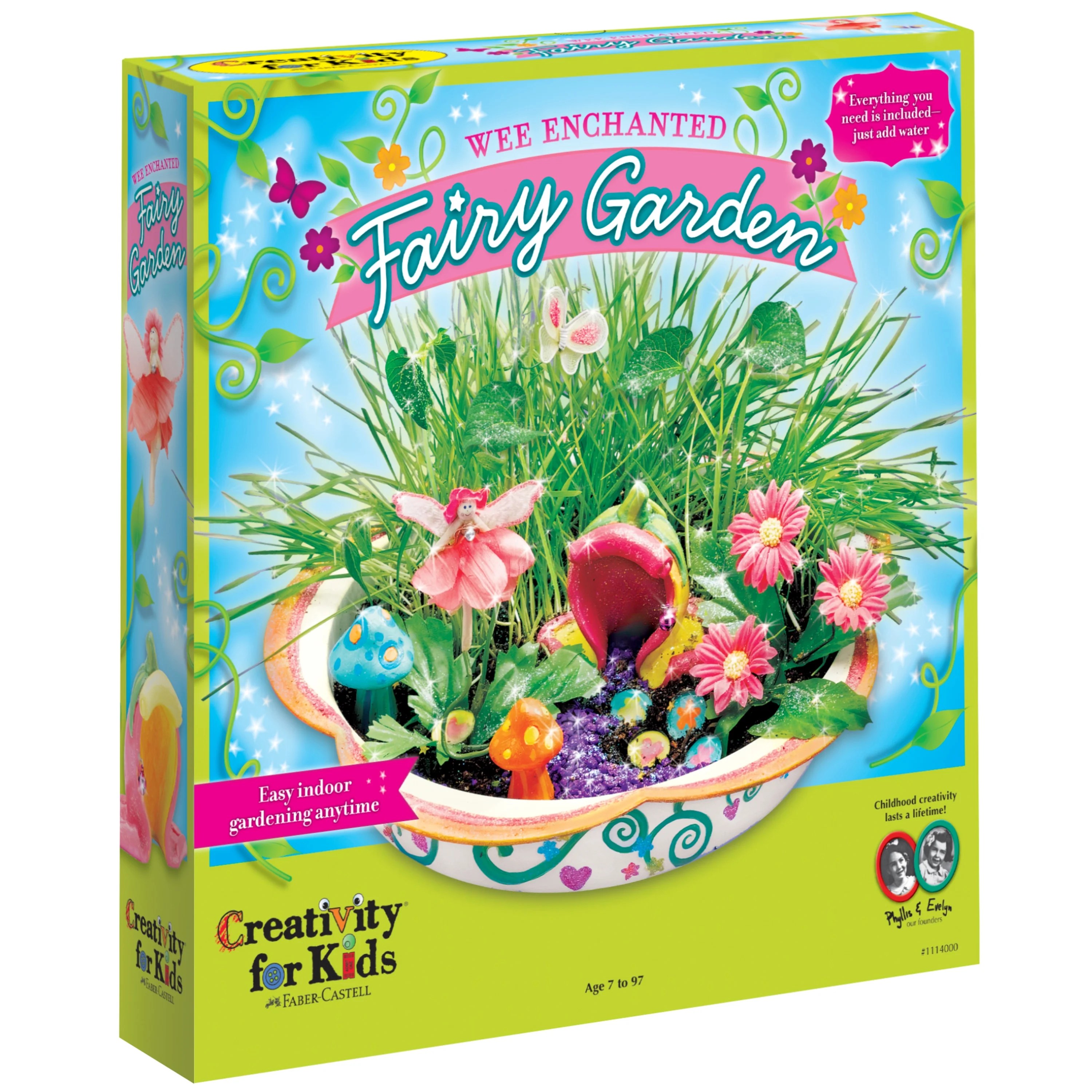 Creativity for Kids Wee Enchanted Fairy Garden Child Craft Kit for