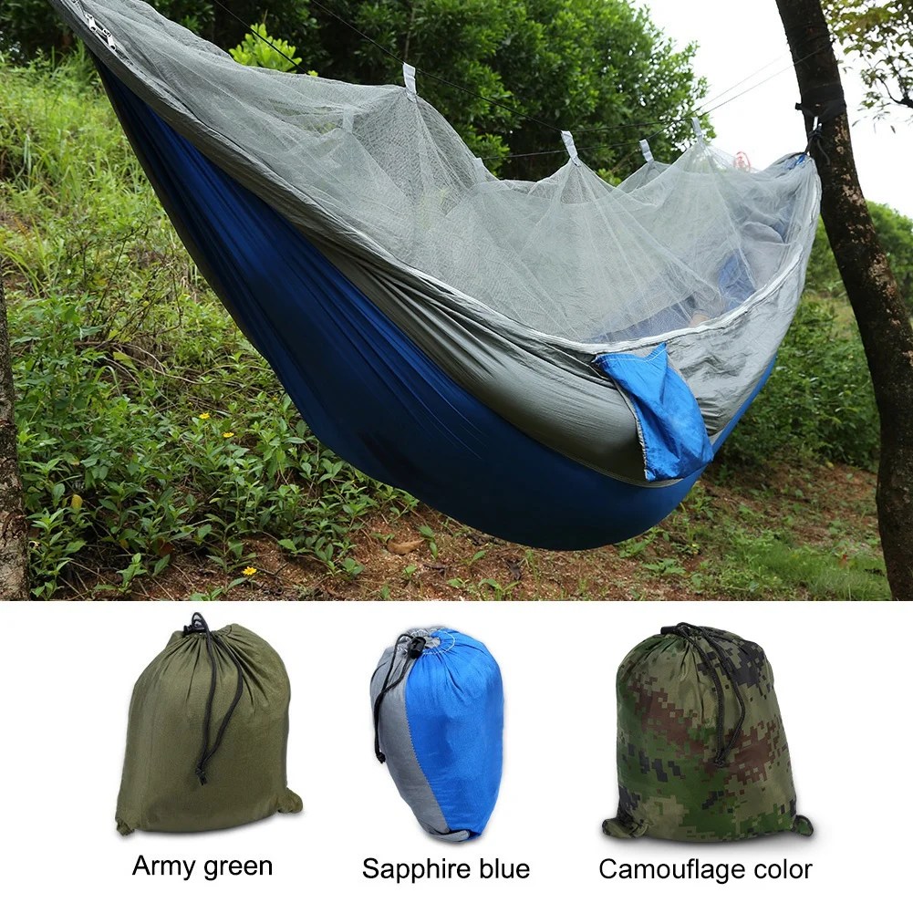 LYUMO Double Person Camping Hammock With Mosquito Net for Outdoor