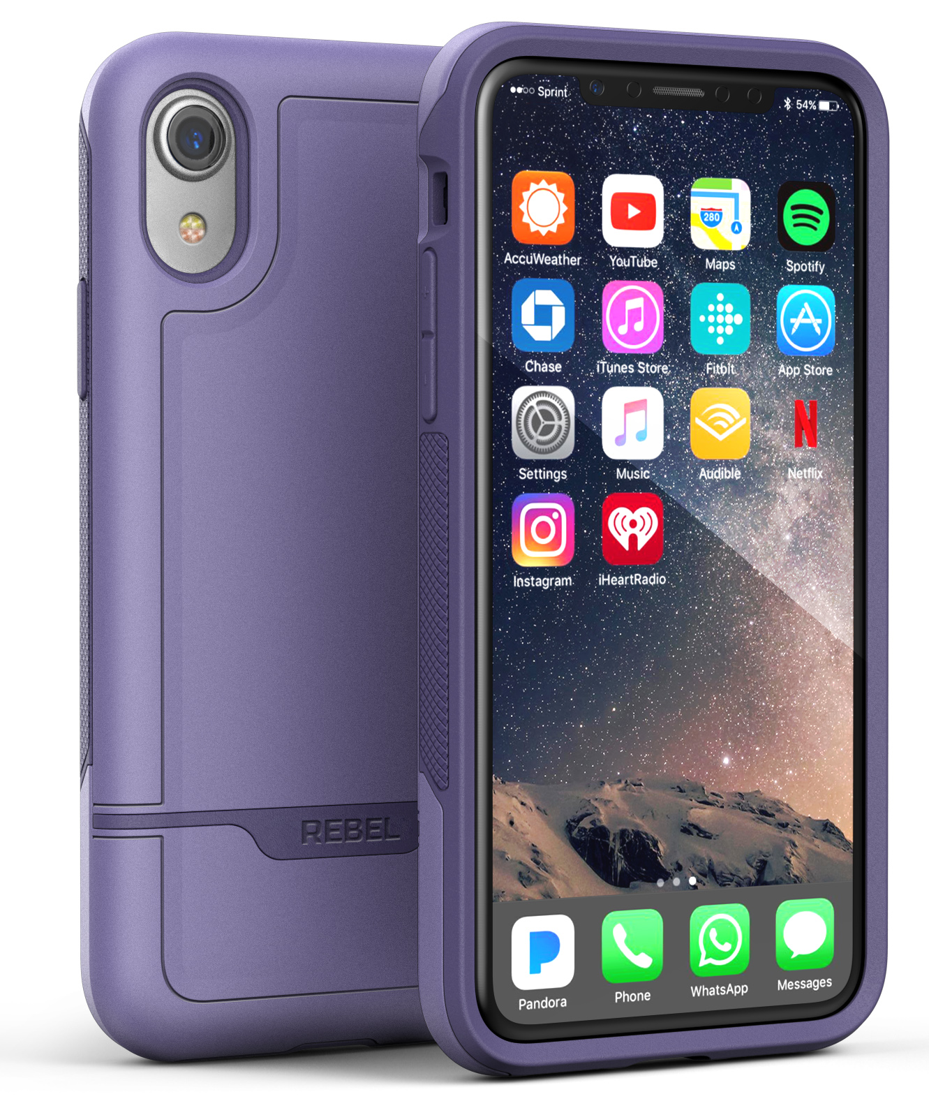 iPhone XR Protective Case, Military Grade Rugged Protection (Rebel