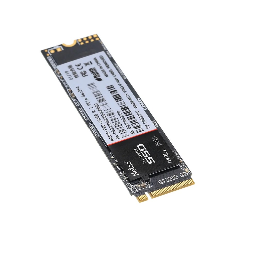 Netac N930E Pro M.2 2280 SSD 256GB NVMe PCIe Gen3*4 3D /TLC NAND Flash