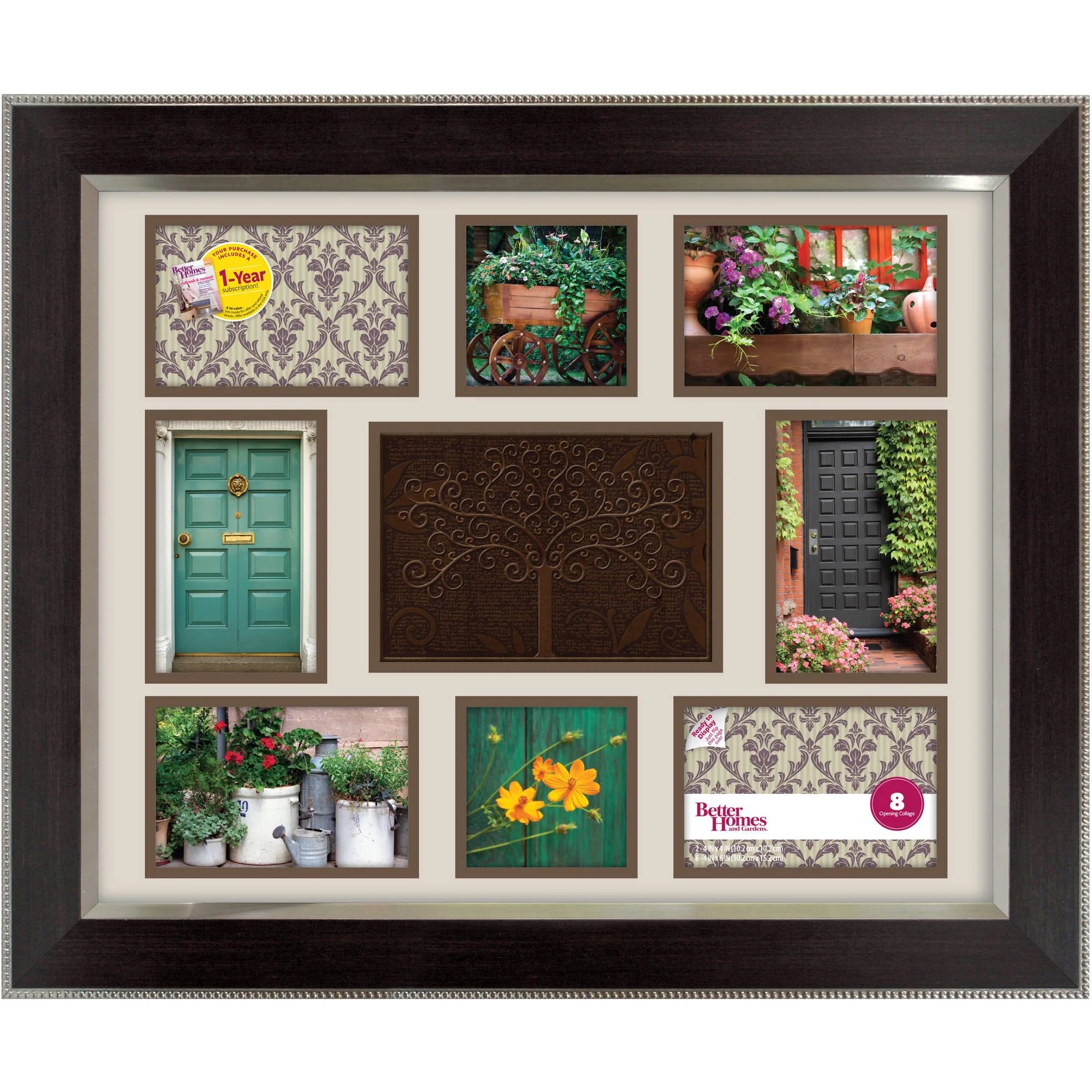 7Opening Collage Frame, Black