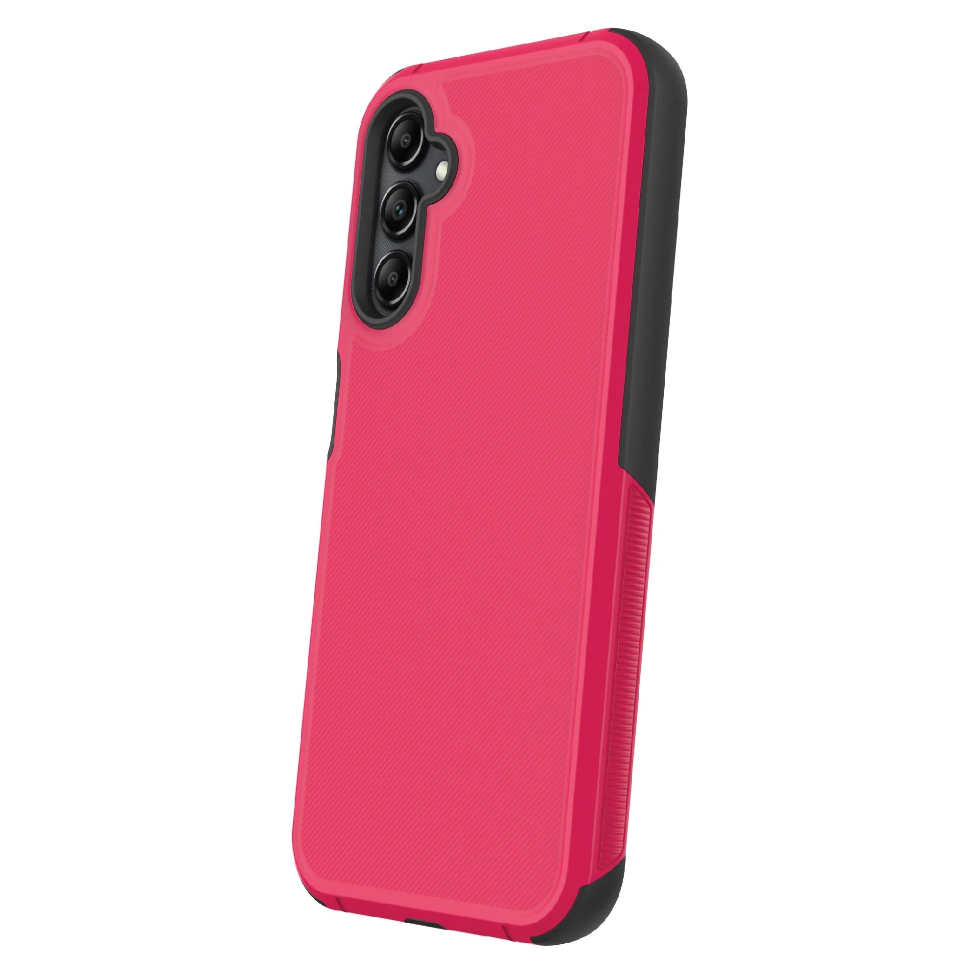 onn. Slim Rugged Phone Case for Samsung Galaxy A14 5G Red