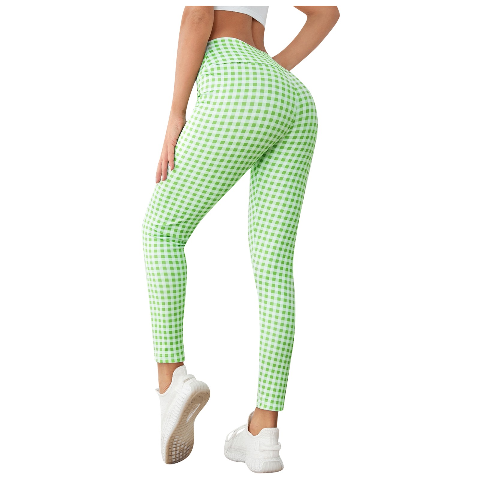 Kunpeng 2022 Popular Leggings With Pockets For Women Green/S