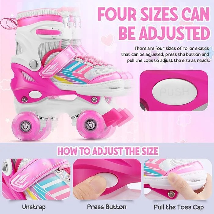 Buy Likein Roller Skates for Kids, Unisex Roller Skates for Toddlers