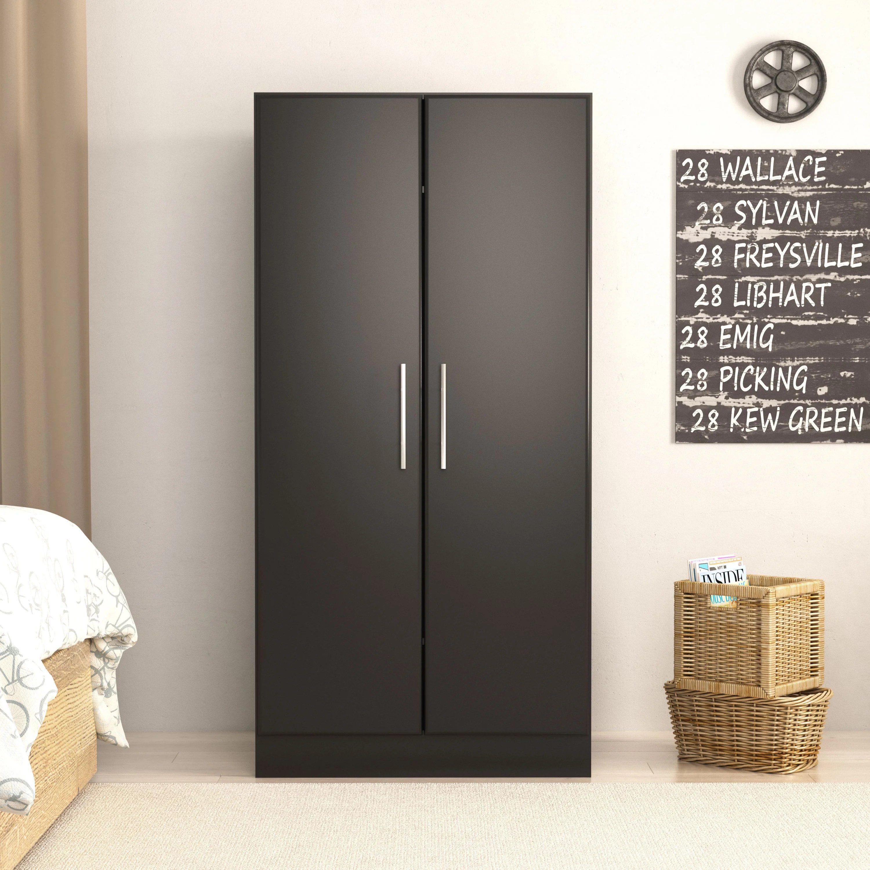 wardrobe Prepac Elite 32" Wardrobe in White Finish WEW3264 New