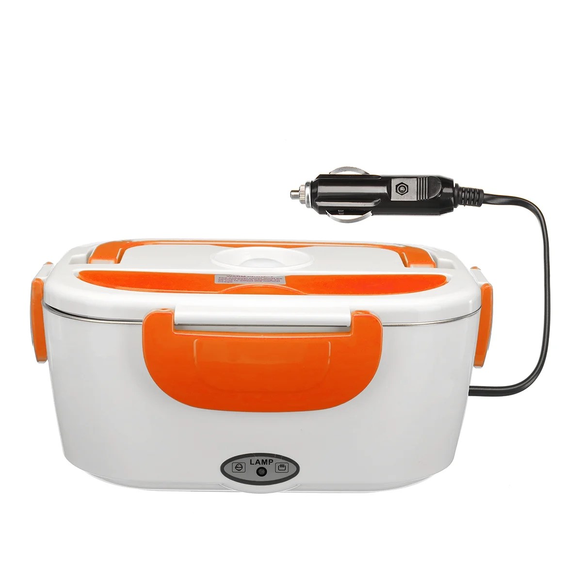 Portable Stainless Steel Liner Electric Heated 12V Car Heating Lunch