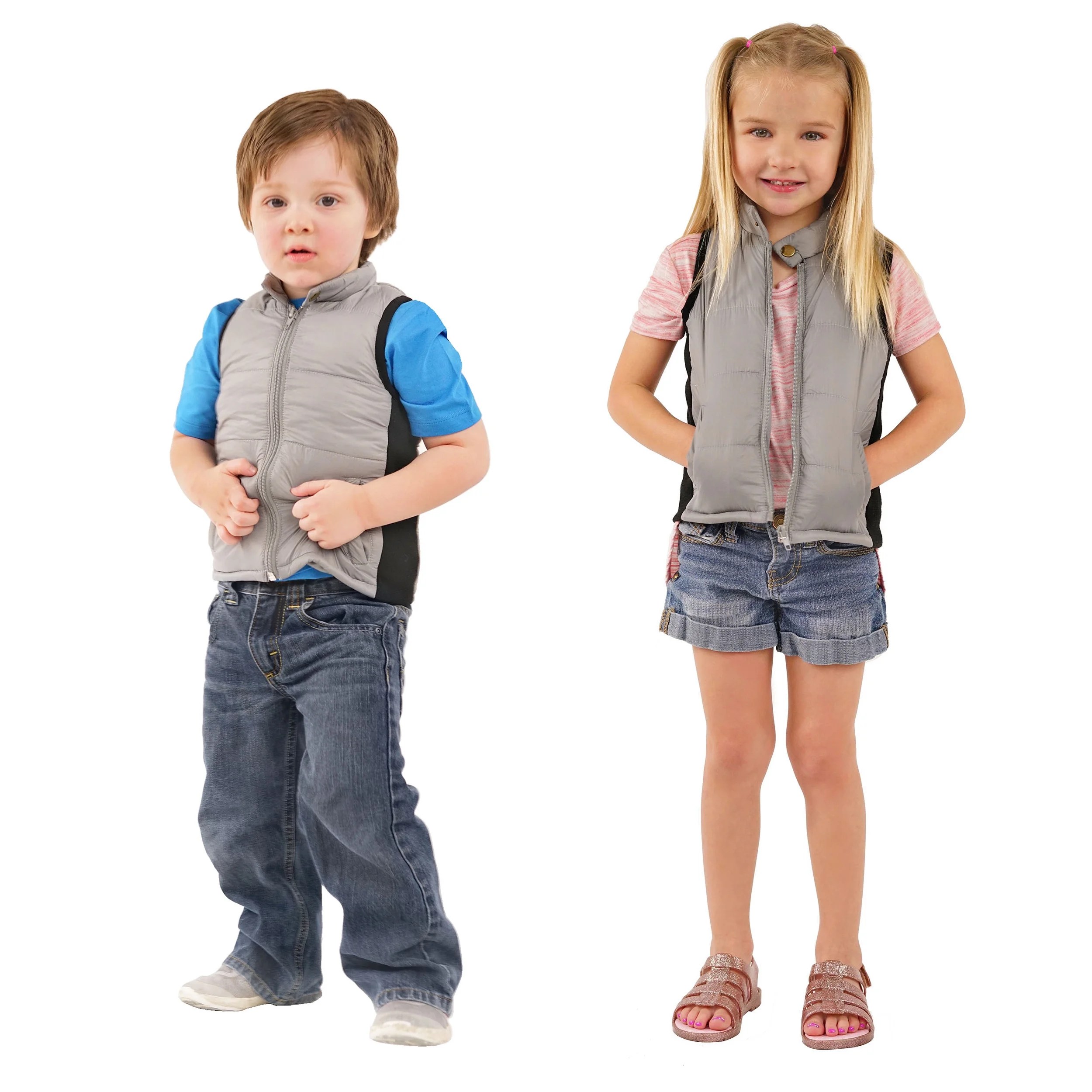 ZooVaa Weighted Vest for Kids Children’s Youth Nylon Sleek Vest w