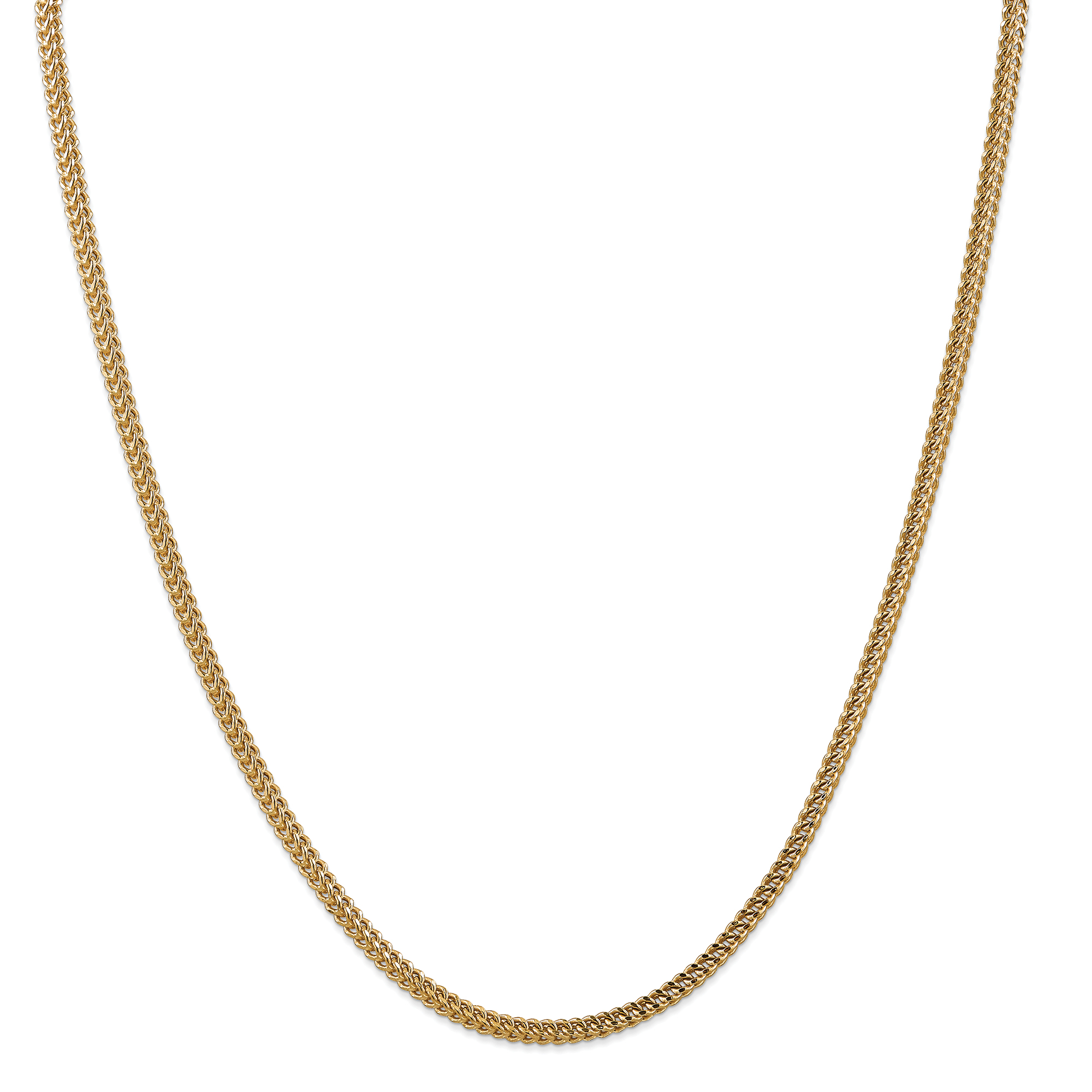 Primal Gold Primal Gold 14 Karat Yellow Gold 3mm Semi Solid Franco