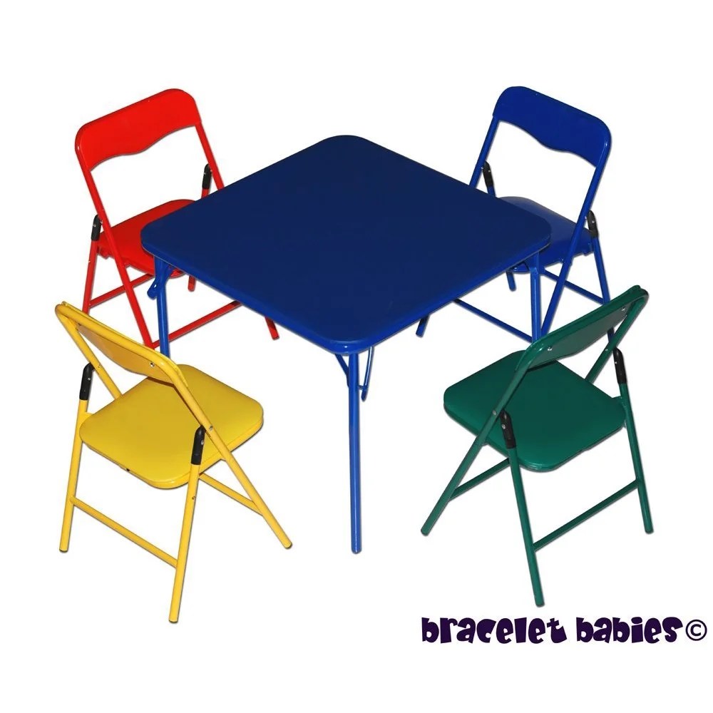 Bracelet Babies Children&#039,s Folding Table &amp, Folding Chairs Furniture