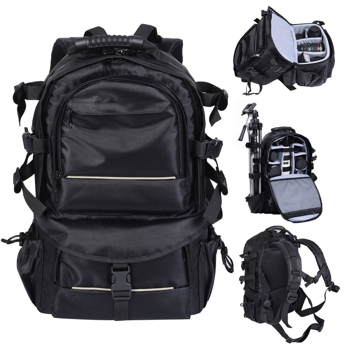 Multifunctional Deluxe Camera Backpack Bag Case Sony Canon Nikon DSLR