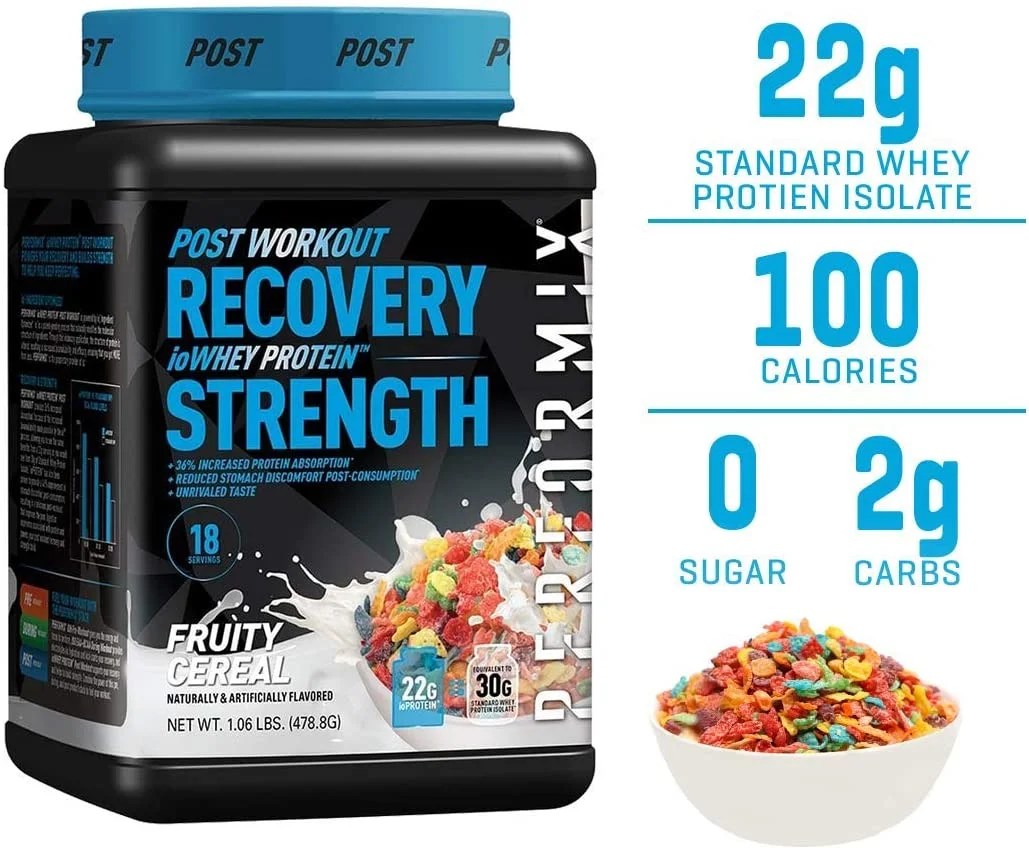 PERFORMIX® ioWHEY PROTEIN(TM) POSTWORKOUT Fruity CEREAL PERFORMIX® ioWHEY PROTEIN(TM) POSTWORKOUT Fruity CEREAL