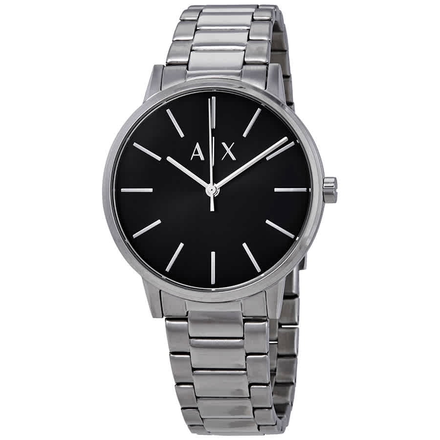 Buy Armani Exchange Cayde Black Dial Mens Watch AX2700 Online in India