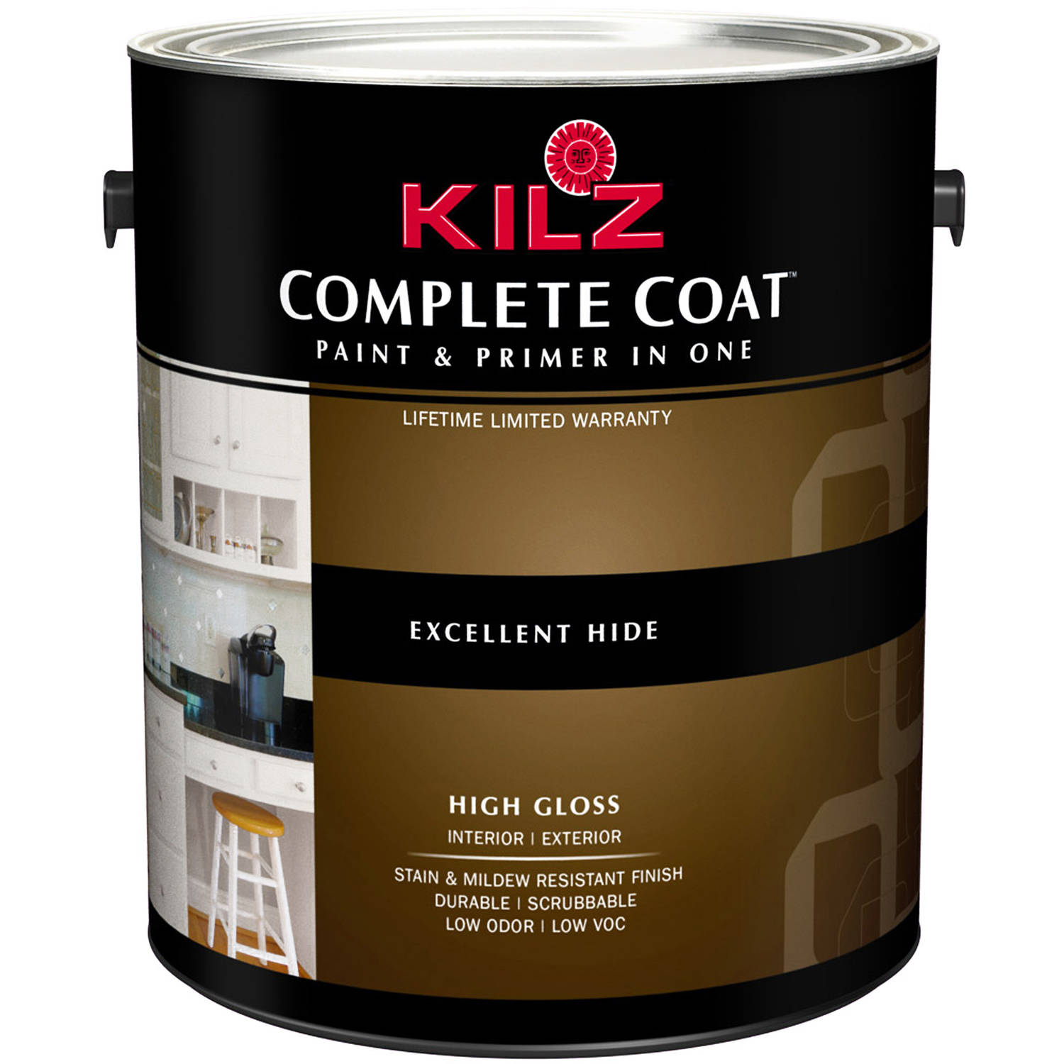 KILZ Complete Coat Pink Tiara LA16 Paint and Primer in 1