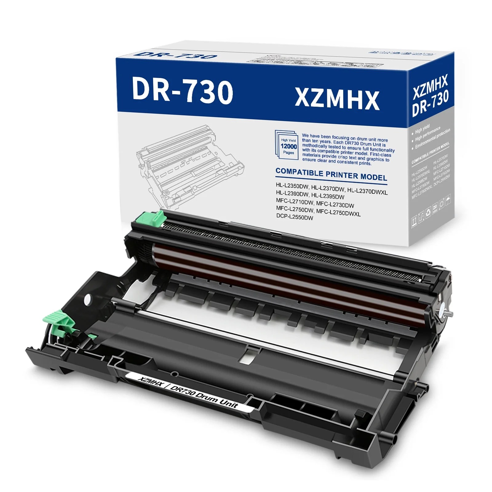 XZMHX DR730 Printer Drum Unit Compatible Drum Unit Replacement for