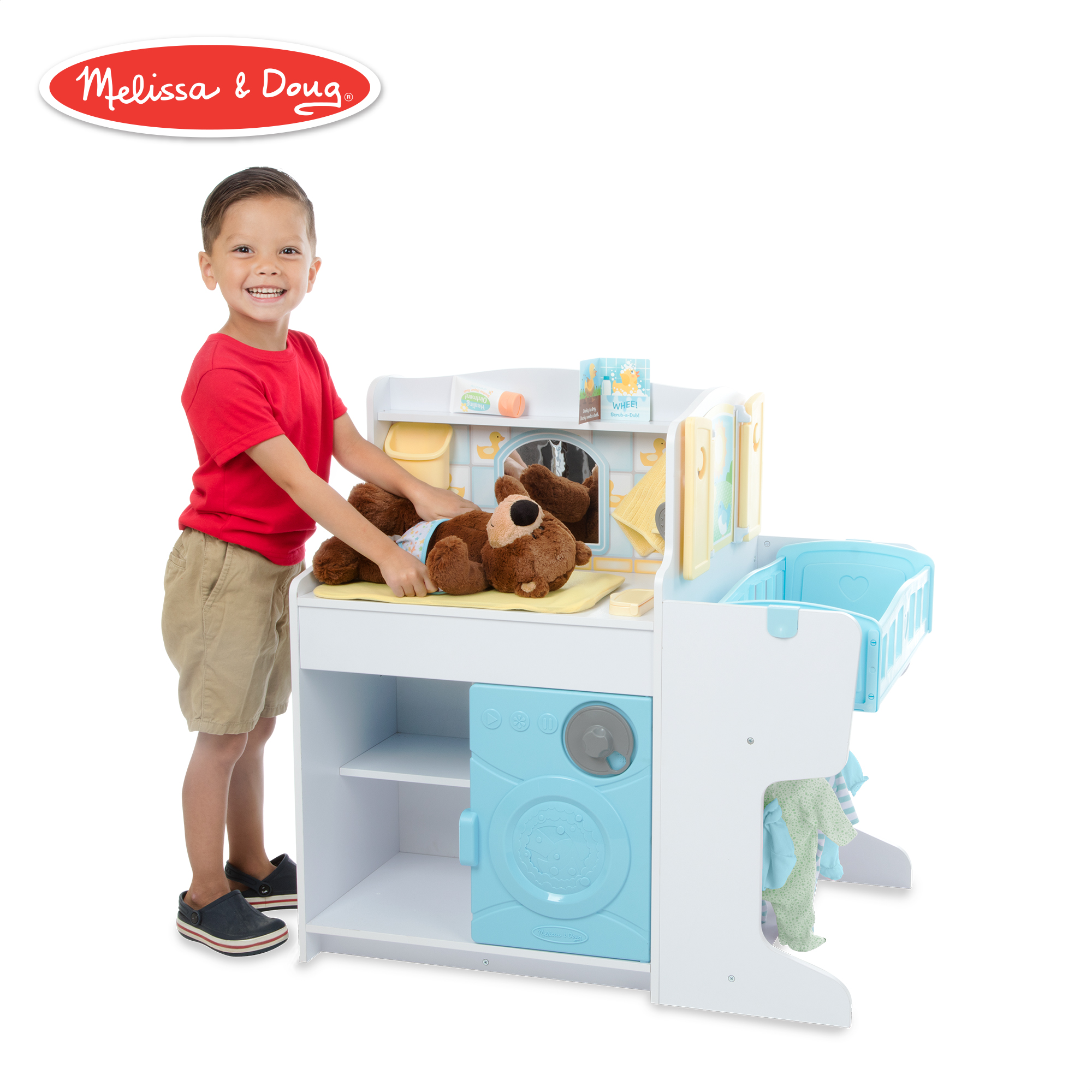 Melissa & Doug Mine to Love Baby Care Activity Center for Dolls