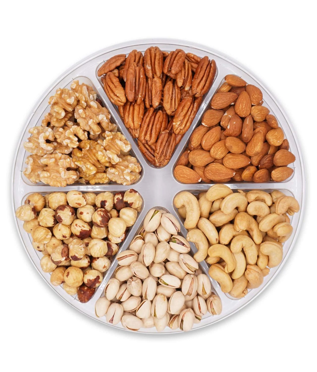 Holiday Fruit and Nuts Gift Basket,Gourmet Food Gift ,Healthy Fresh