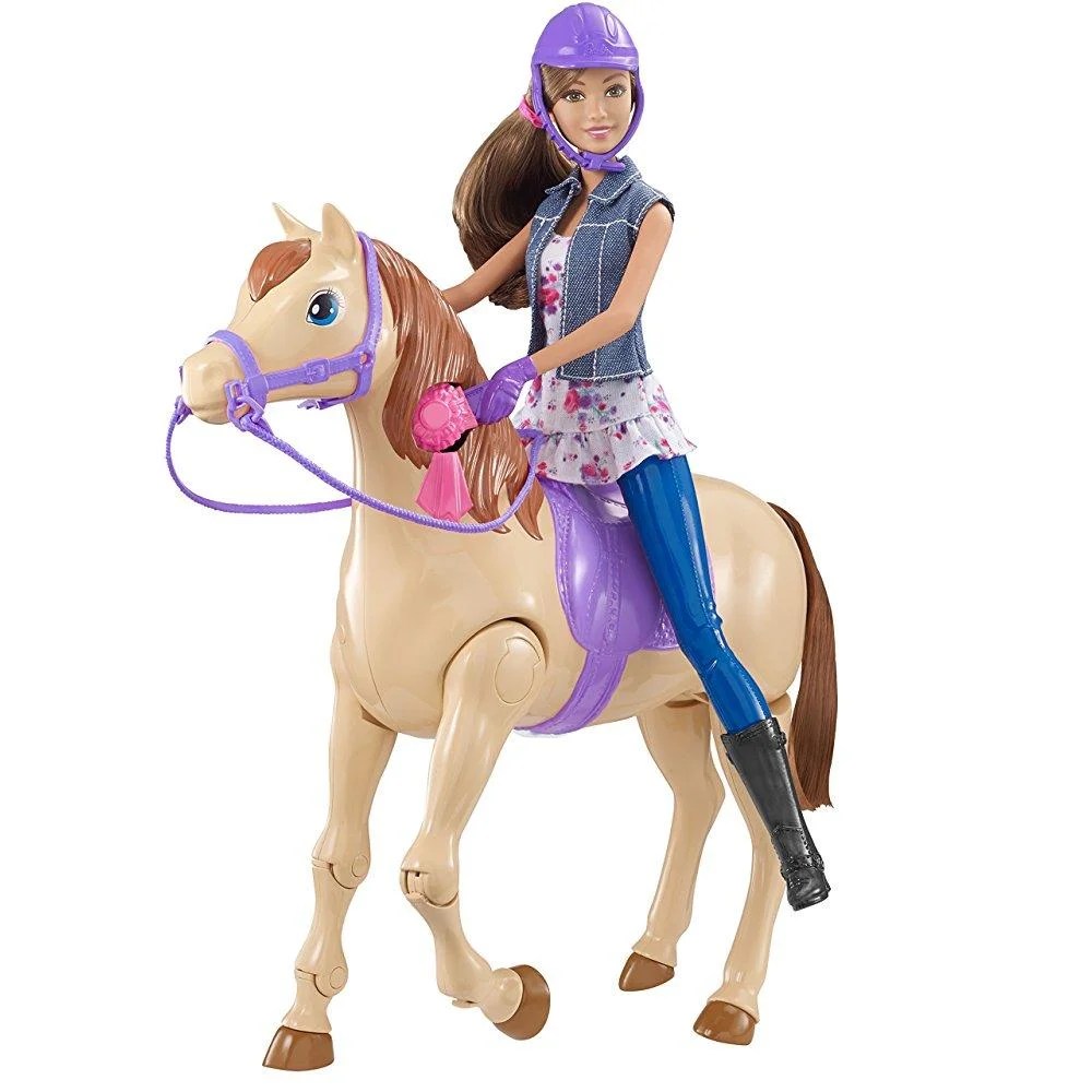Barbie Mattel Barbie Saddle N Ride Horse With Teresa