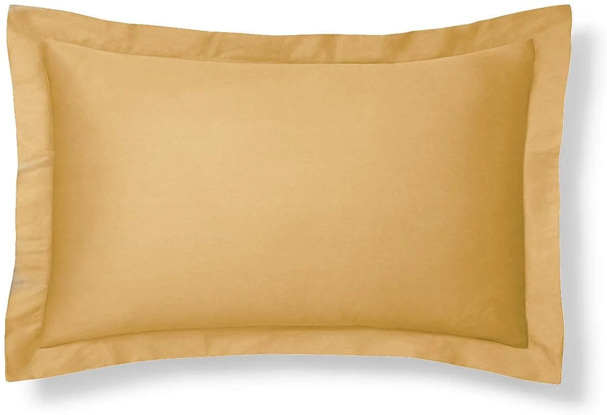 Gold Pillow Sham, Standard Size Pillow Sham Decorative Pillow Shams