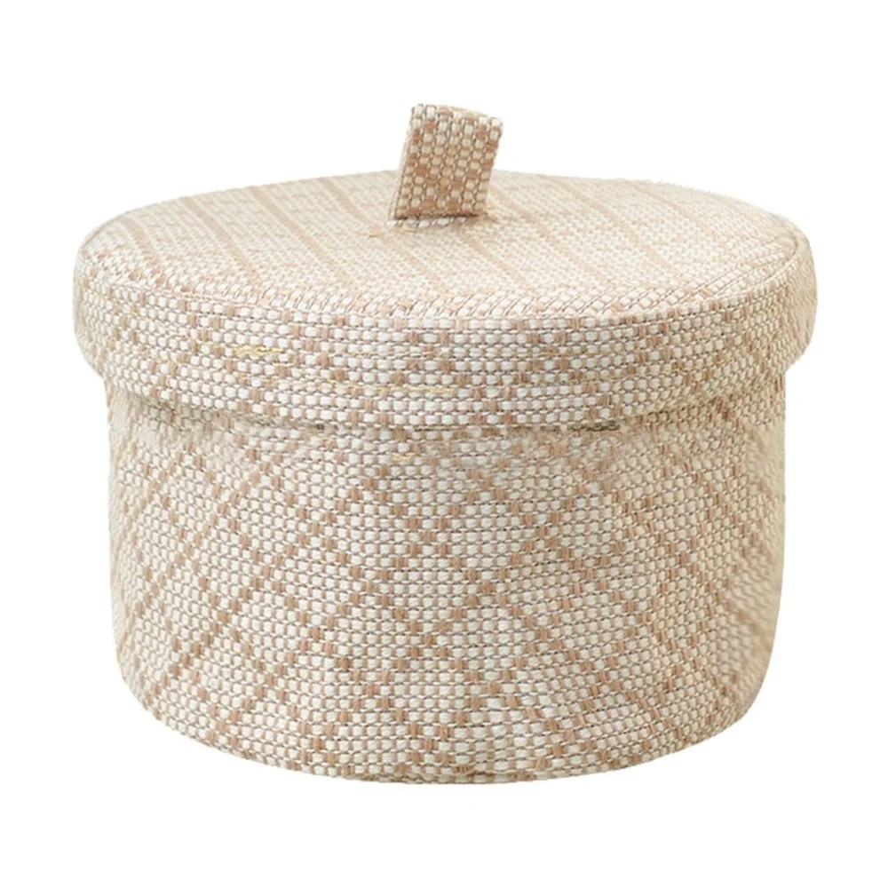 Baskets With Lid Decorative Baskets For Shelves And Coffee Tables