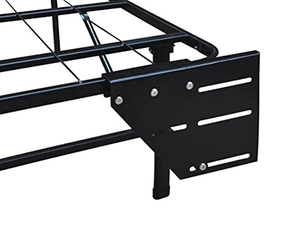 Boyd Sleep Raised Platform Bed Frame Accessory Headboard Footboard Brackets Black Set of 2 one