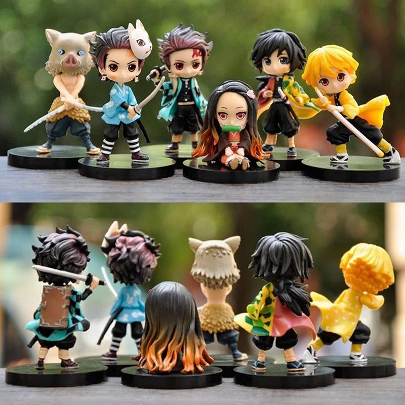 Home office decoration PWFE 6 pcs. Demon Slayer