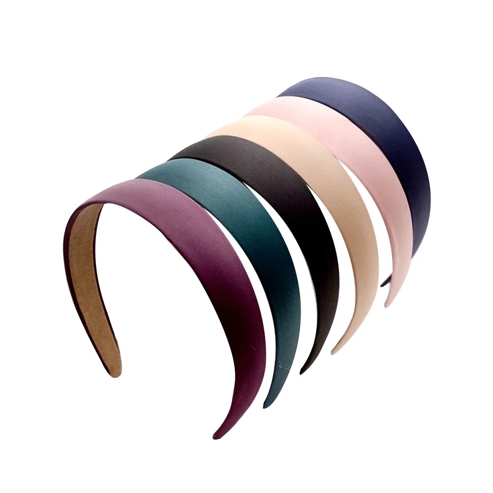 6pcs Wide Elastic Fashion Headbands Head Hoop Hair Accessory Headwear for Women Girls