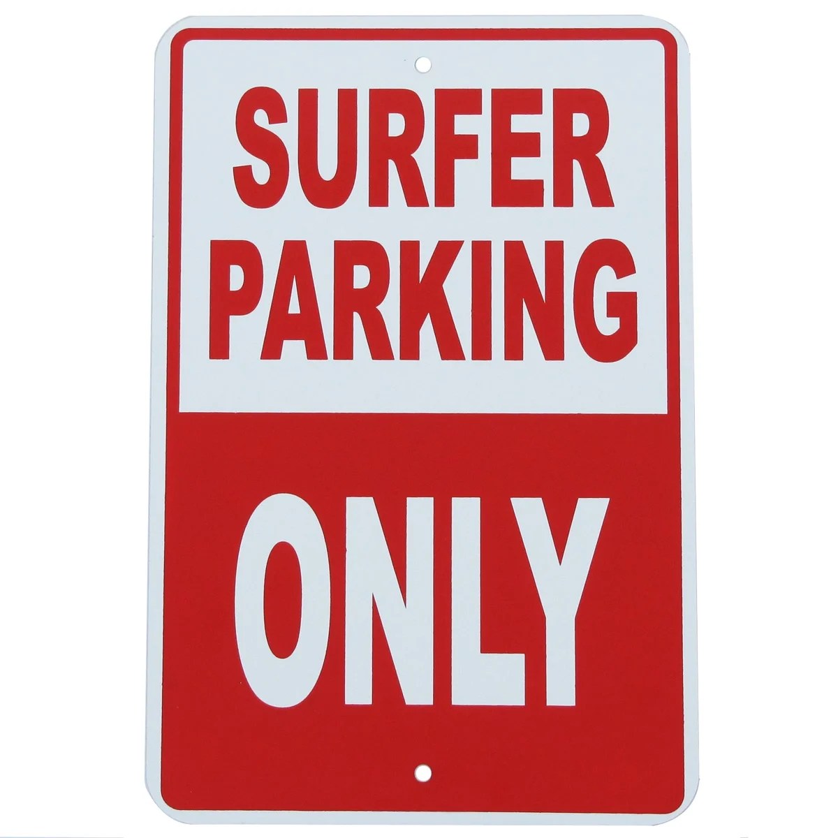 SURFER PARKING ONLY Tin Metal Wall Sign Bedroom Dorm Rec Room Surfing SURFER PARKING ONLY Tin Metal Wall Sign Bedroom Dorm Rec Room Surfing