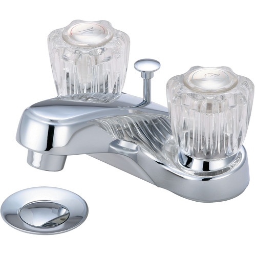 Olympia Faucets Centerset Bathroom Faucet With Drainage