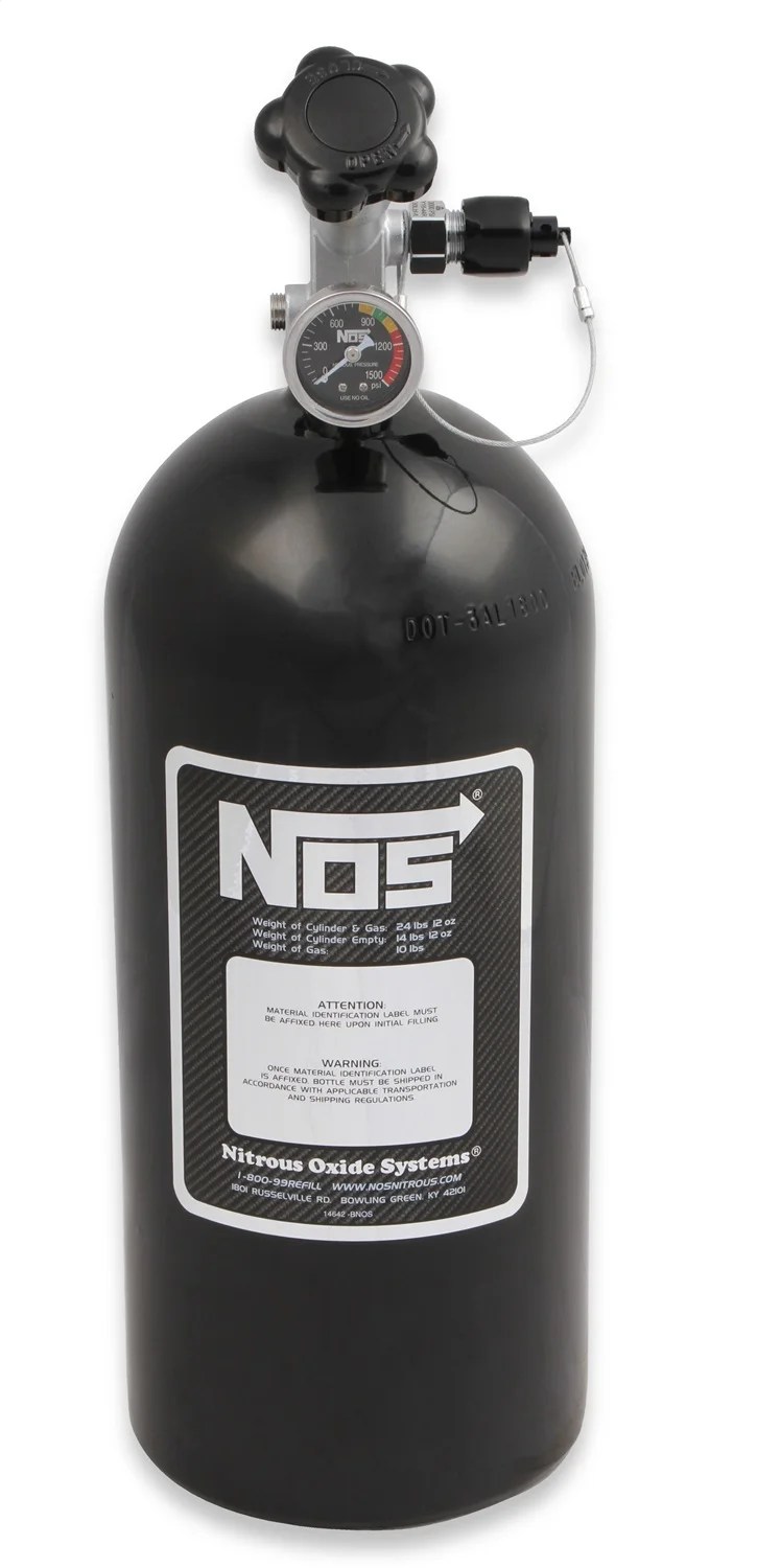 NOS/Nitrous Oxide System 14745BTPINOS Nitrous Oxide Bottle Walmart