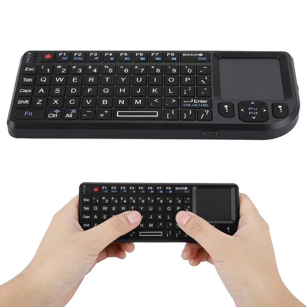 Sonew Wireless Keyboard,Ultra Mini Keyboard,2.4GHz Wireless Touchpad