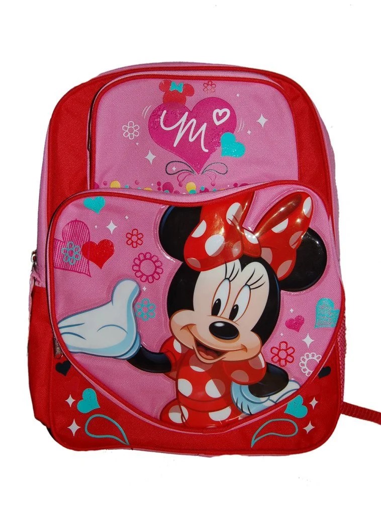 Backpack Disney Minnie Mouse Love Back To School Girls New 506704