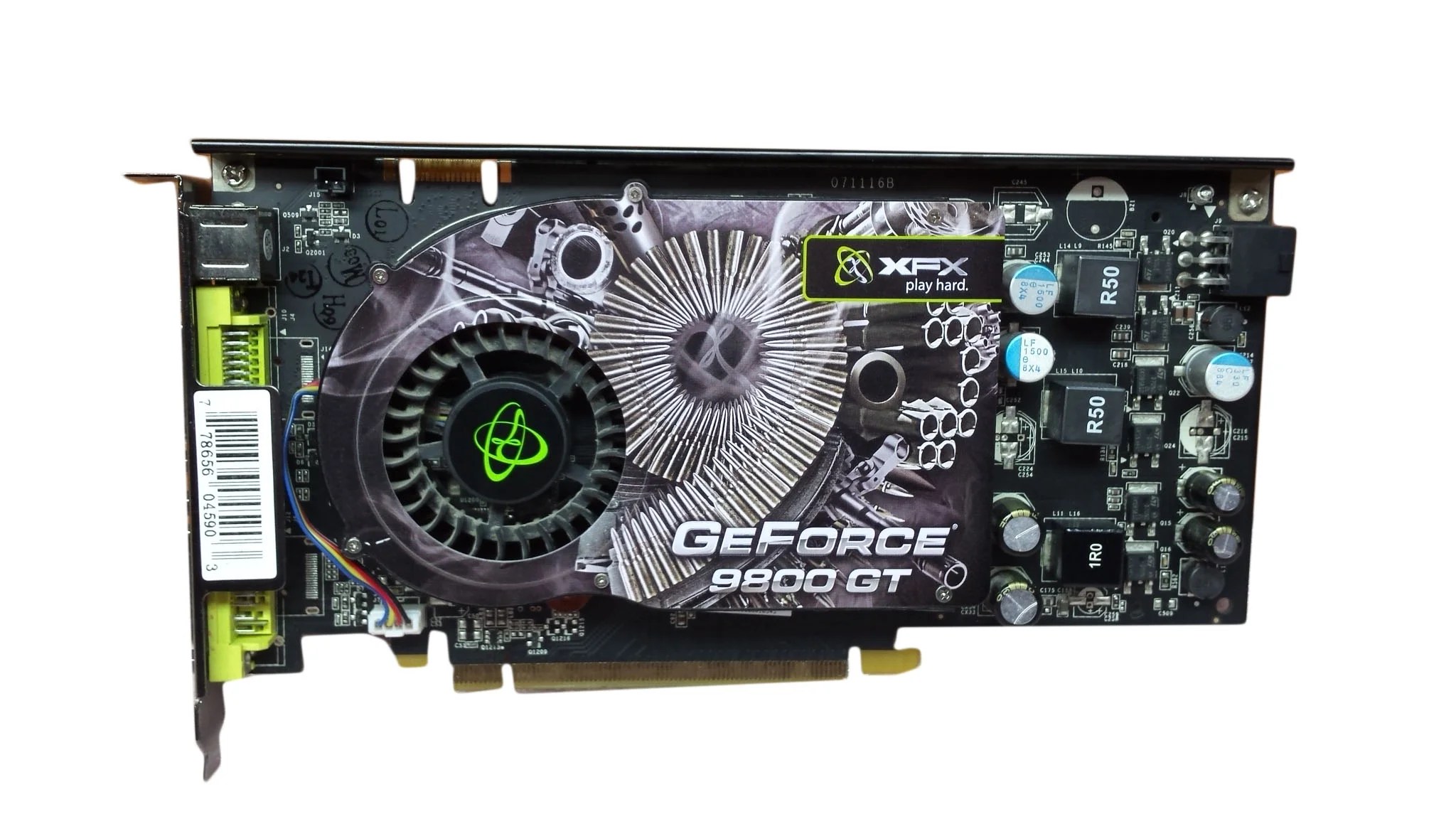 Refurbished XFX NVIDIA GeForce 9800 GT 512MB DDR3 SDRAM PCI Express x16