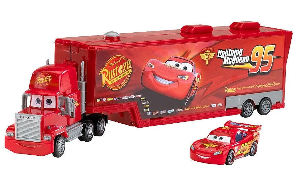 Buy Disneypixar Cars Mack Hauler, Movie Playset, Toy Truck And Transporter, Racing Details For Story And Competition Play, Ages 4 And Up Online In Italy. B075R983Bs Disney Cars Cars 2 Mack Playcase Carry Case [Cars Not Included] - Walmart.com