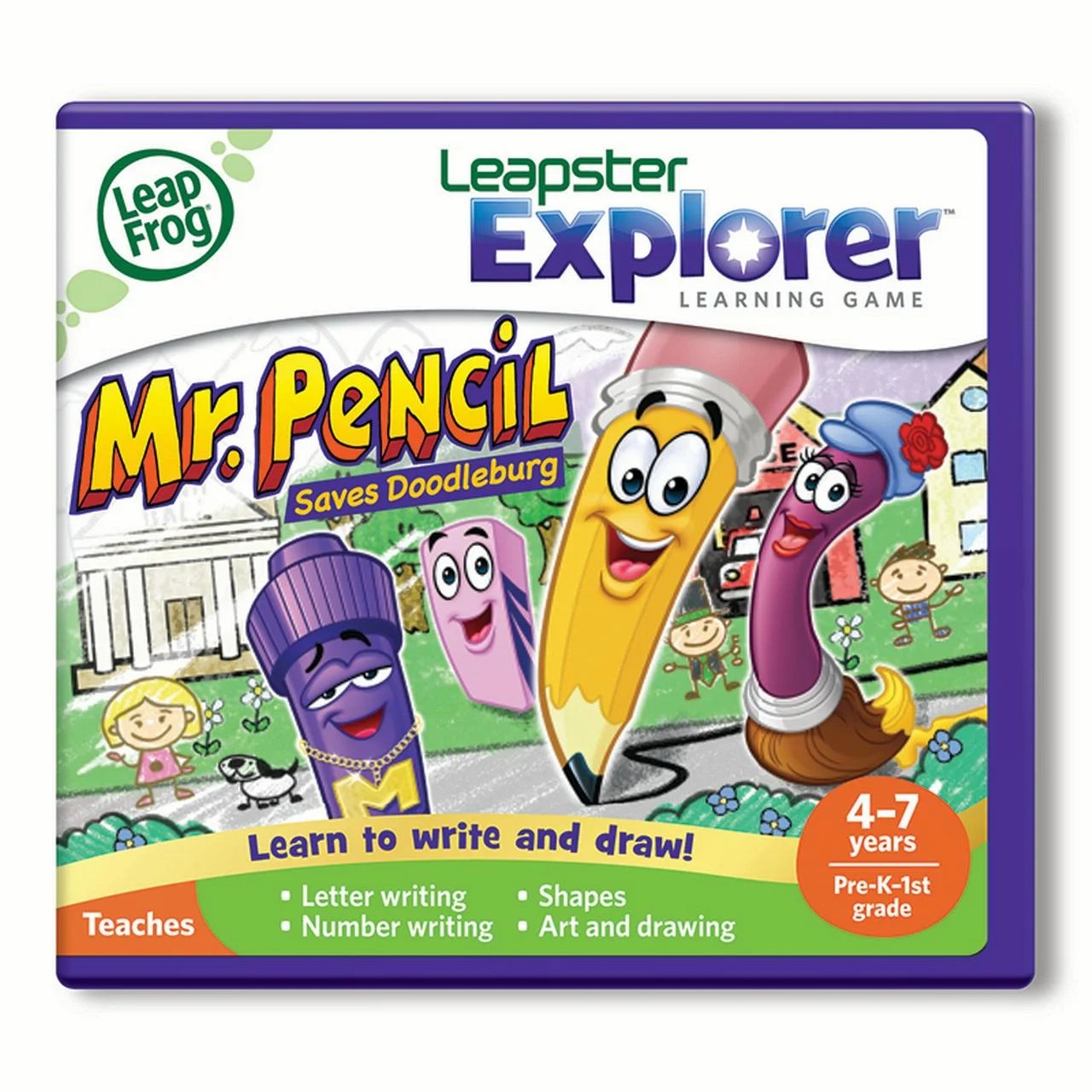 LeapFrog Explorer & LeapPad Learning Game Mr. Pencil