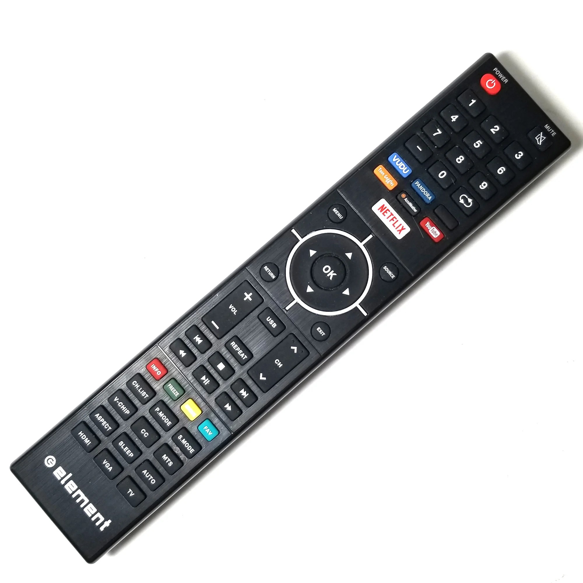New TV Remote fit for ELEMENT 4K Smart E4SJ5516H ELEFJ322S