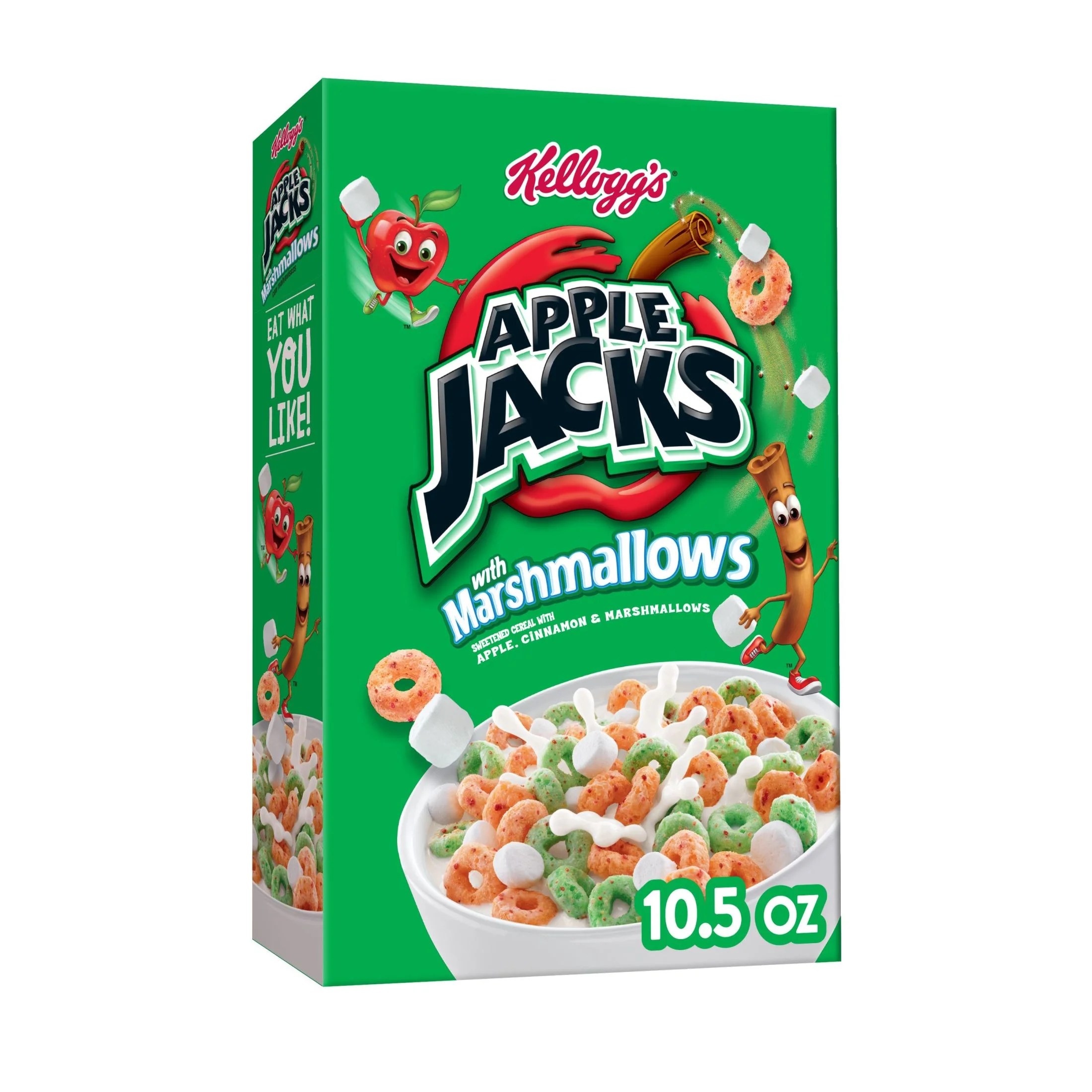 Kellogg's Apple Jacks Original with Marshmallows Cold Breakfast Cereal