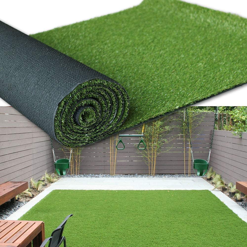 1.6x6.6FT/ 6.6x9.8FT Artificial Grass Turf Pet 3cm Thick Floor Mat Lawn