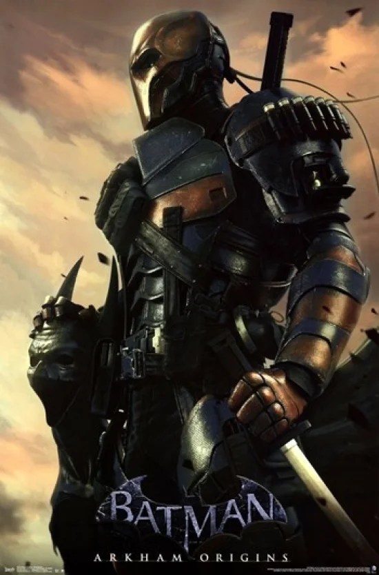Batman Arkham Origins Deathstroke Poster Print (24 x 36)