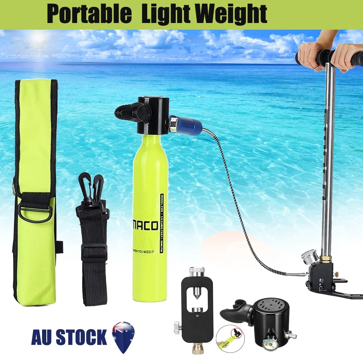 3PCS 500ml Mini Oxygen Diving Air Tanks Breathing Device Equipment 3PCS 500ml Mini Oxygen Diving Air Tanks Breathing Device Equipment