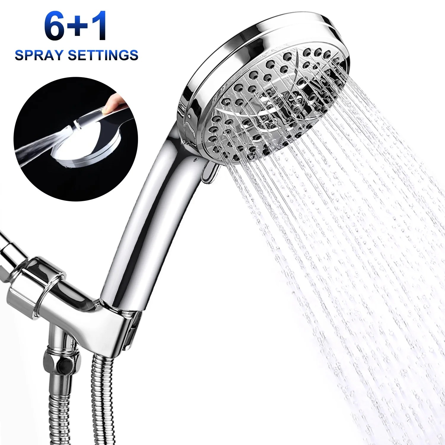 Uarter Handheld Shower Head Experience the Invigorating Power of Our
