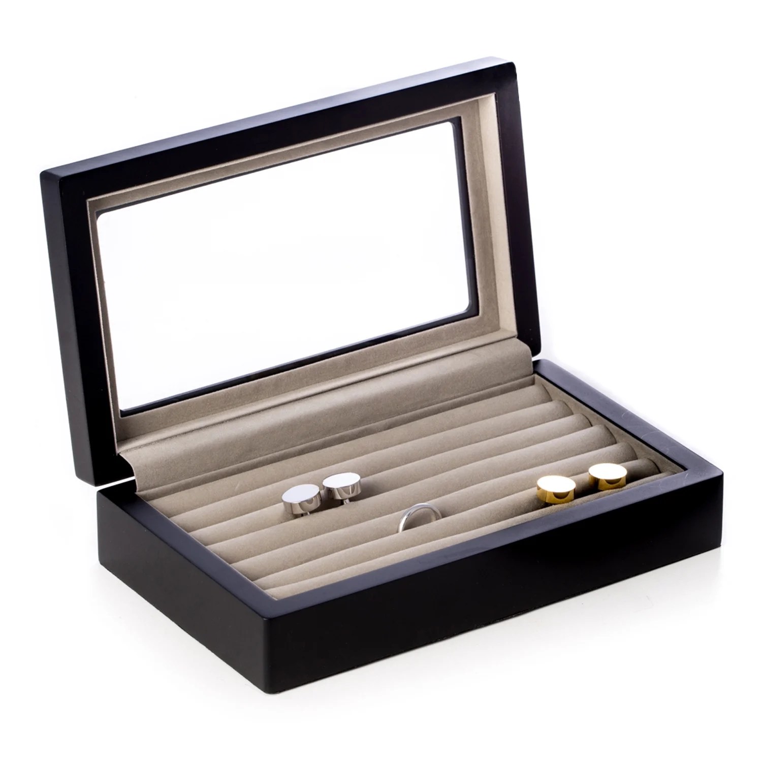 Black Cufflink Box