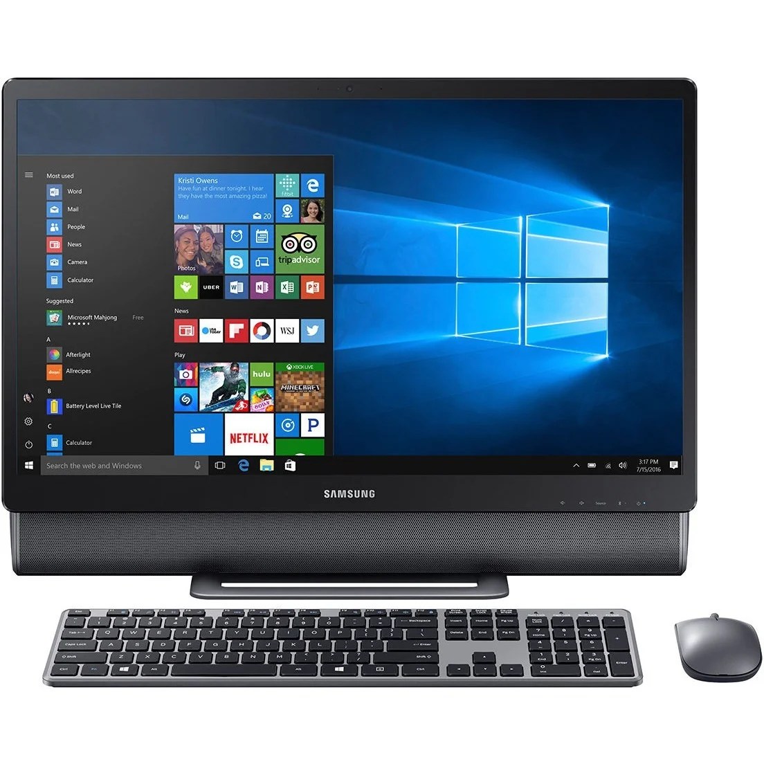 Samsung 23.8" Full HD Touchscreen AllInOne Computer Samsung 23.8" Full HD Touchscreen AllInOne Computer