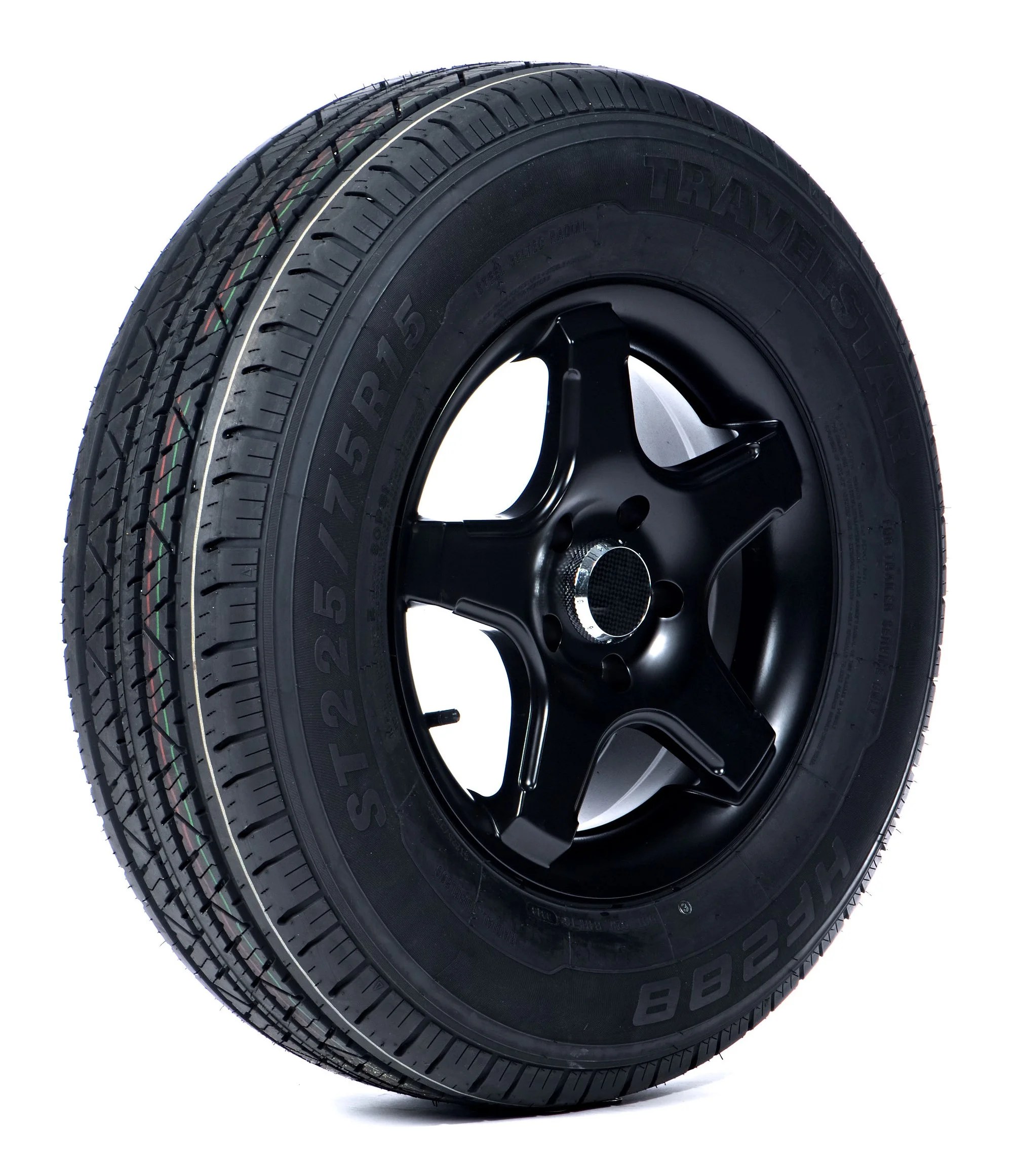 Travelstar HF288 Radial Trailer Tire ST205/75R15 107M D Rated 8 ply