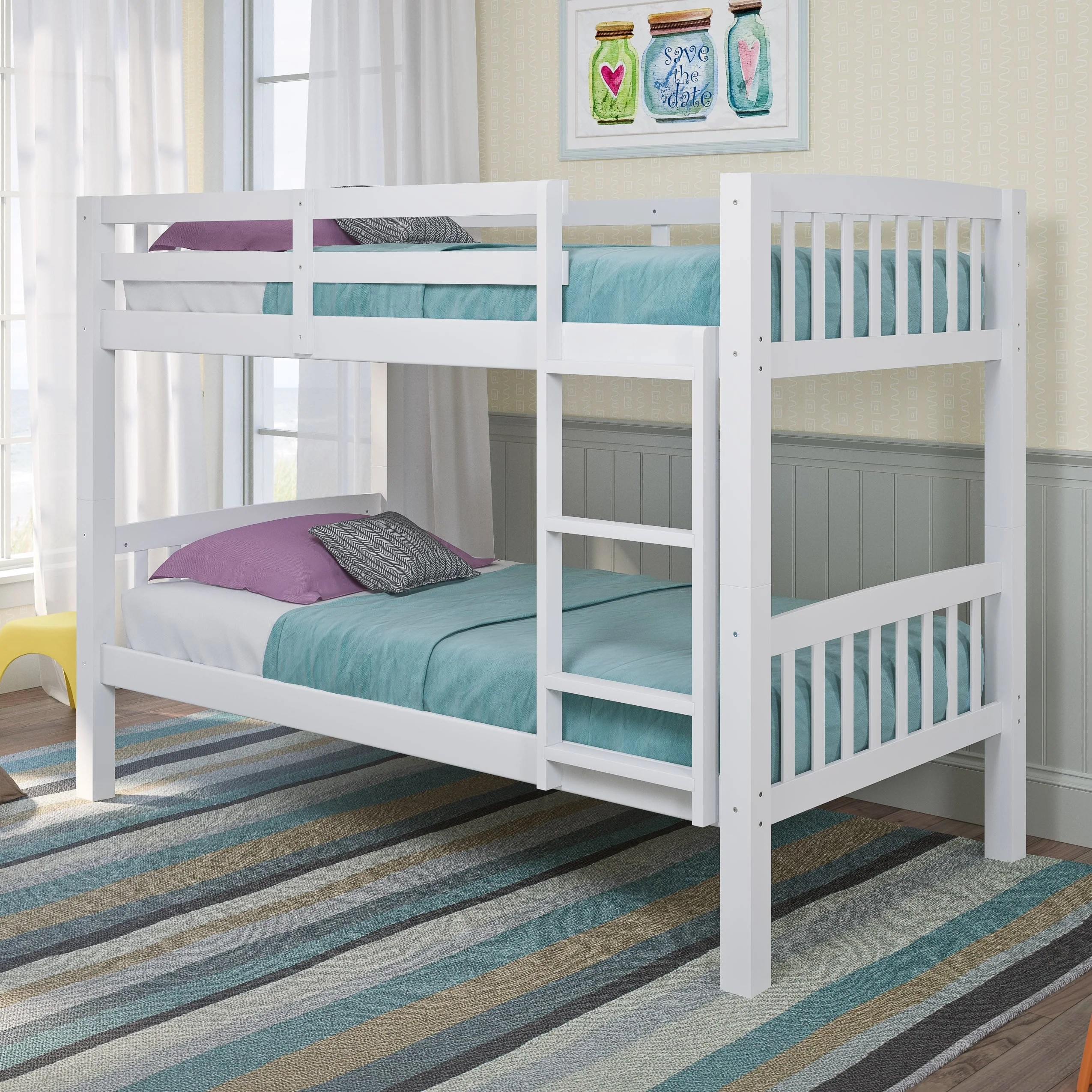 Taylor & Olive Christian Twin/Single Bunk Bed