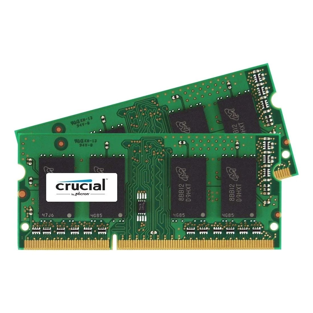 Computers Computer Components & Parts Crucial 8GB SODIMM Laptop Memory Kit 2x4GB DDR3L1600 PC3