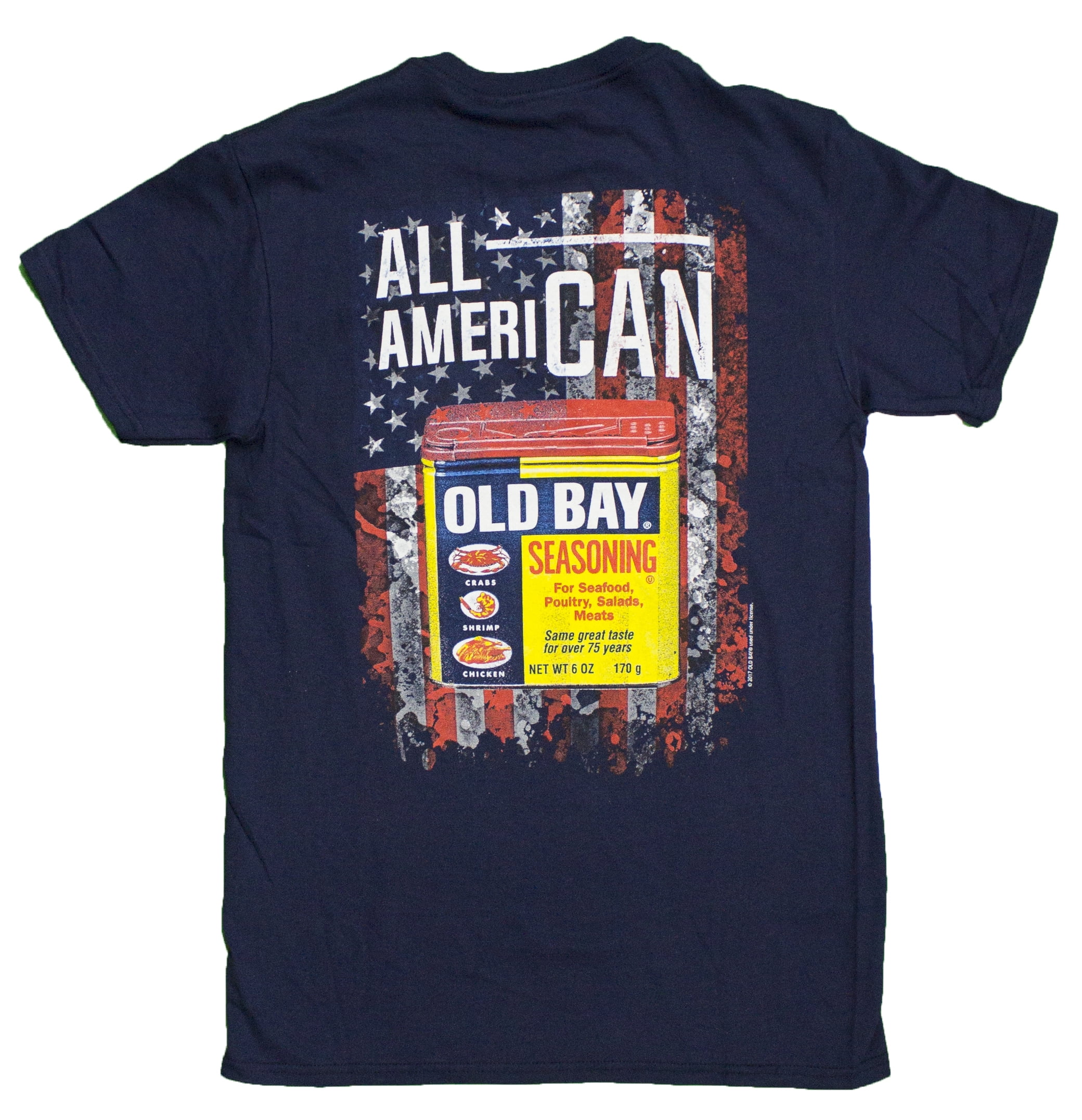 Men's Officially Licensed Old Bay All AmeriCAN TShirt
