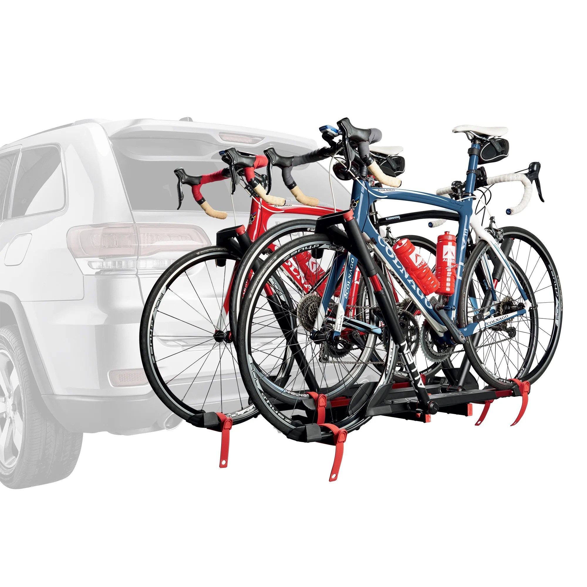 Allen Sports Premier Locking 3Bike Carrier Easy Load Tray Style for