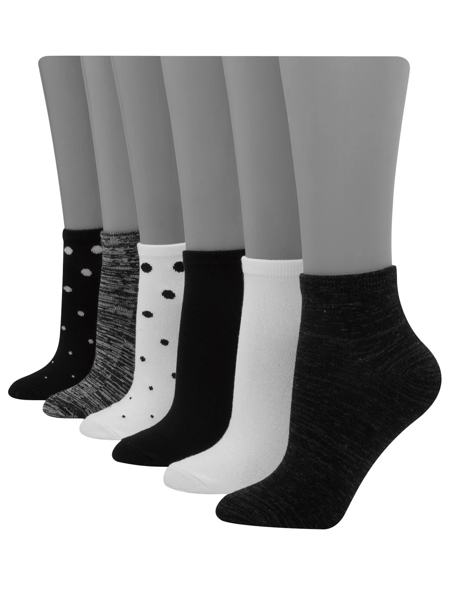 Women's ComfortSoft Ankle Socks, 6 Pack