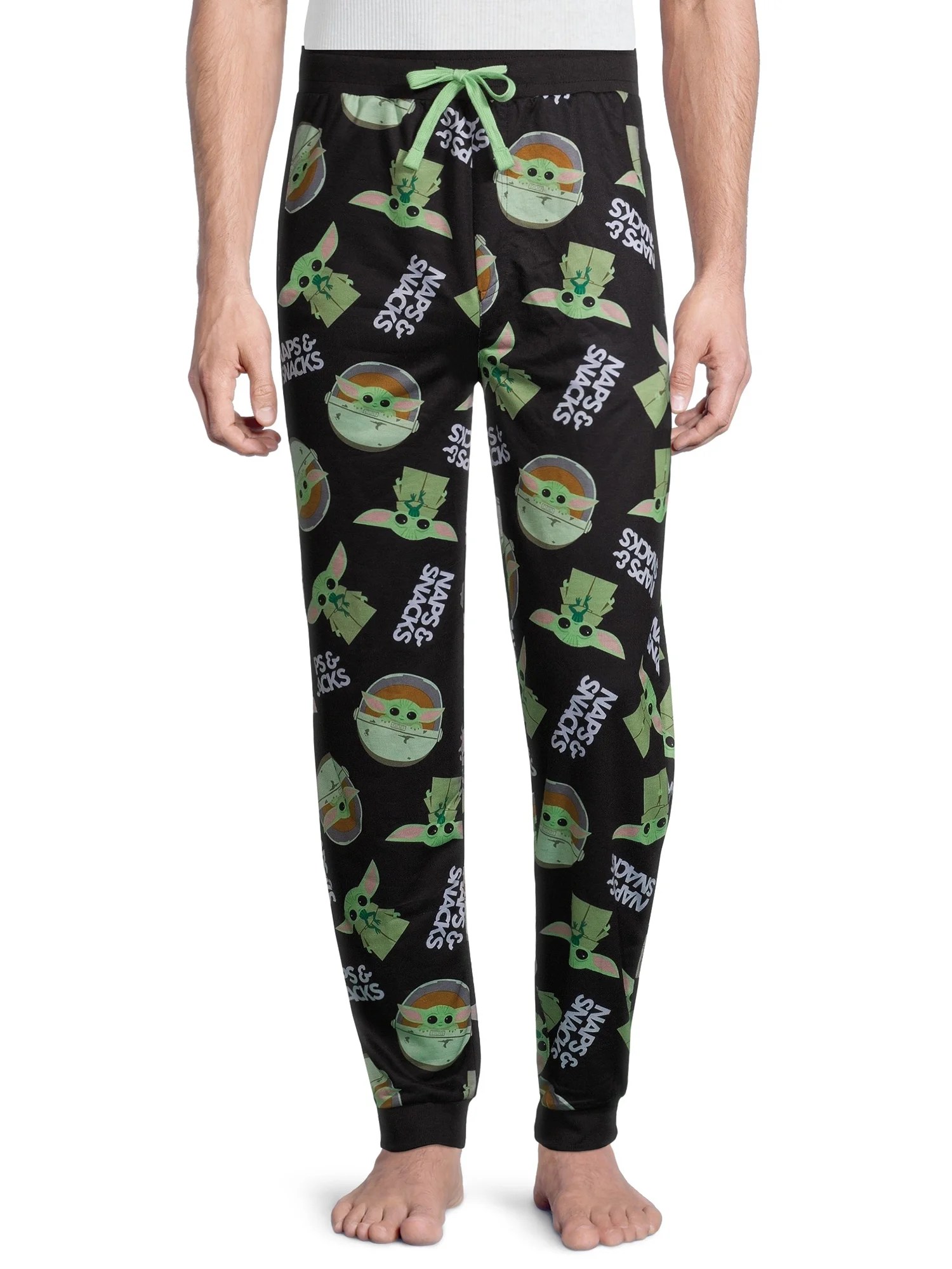 Star Wars Star Wars Men's Baby Yoda Mandalorian Lounge Pants